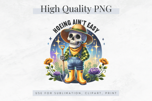 Download Funny Gardening Pun Skeleton Clipart Ima - Art Collection