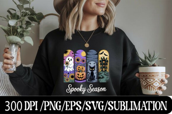 Download "Spooky Season Halloween Art with Ghost - Art Collection