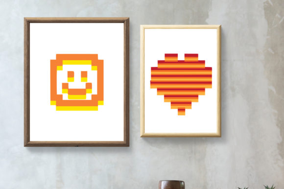 Download 23 Graphic Prints - Pixel Art - Art Collection