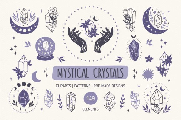 Download Mystical Crystals Collection - Premium Resources