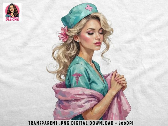 Download Nurse Grace PNG | Medical Beauty Art - Art Collection