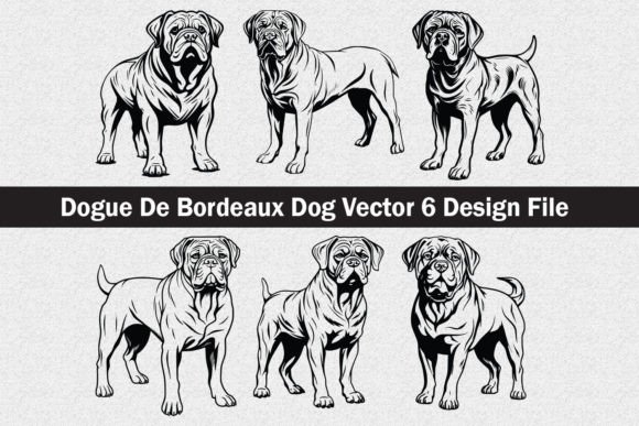 Download Dogue De Bordeaux Dog SVG - Bordeaux Collection