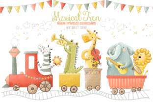Download Musical Animals Tren Orchestra Clip Art - Art Collection