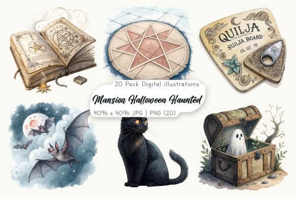 Download Mansion Halloween Haunted Clipart - Art Collection
