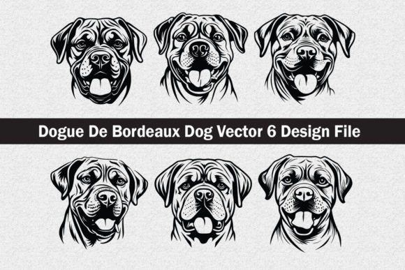 Download Dogue De Bordeaux Dog SVG - Bordeaux Collection