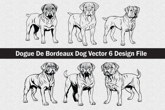Download Dogue De Bordeaux Dog SVG - Bordeaux Collection