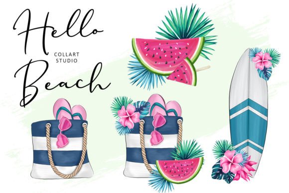 Download Beach Clipart, Summer Graphics, Vacation - Art Collection