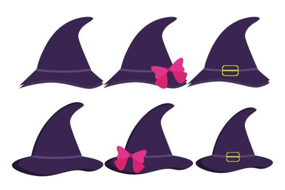 Download (SET) Dark Witch Hat Vector Art - Art Collection