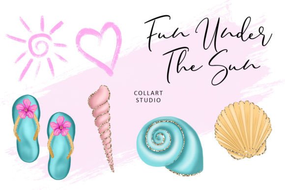Download Beach Clipart, Summer Graphics, Vacation - Art Collection