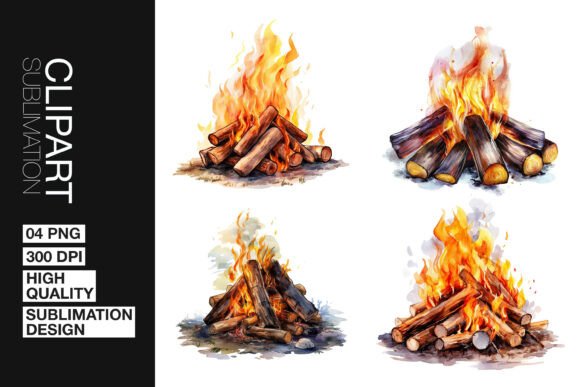 Download Campfire Flame Art Clipart PNG - Art Collection