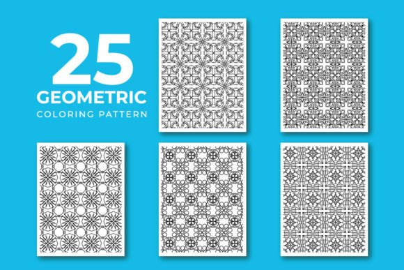 Download Geometric Coloring Art Book Pattern - Art Collection