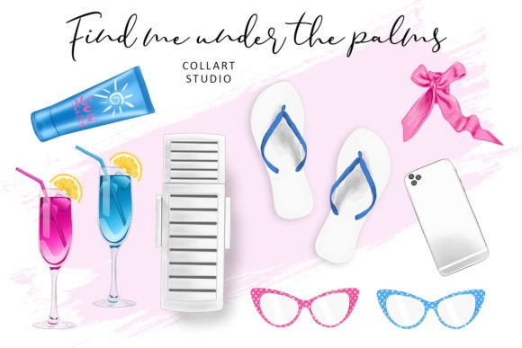 Download Beach Clipart, Summer Graphics, Vacation - Art Collection