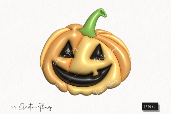 Download 3D Inflated Jack O Lantern Clipart - Art Collection