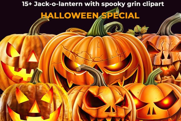 Download Halloween Jack-o-lantern Clipart - Art Collection