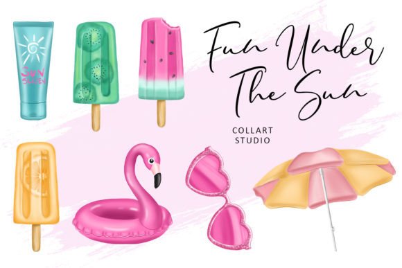 Download Beach Clipart, Summer Graphics, Vacation - Art Collection