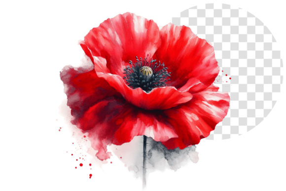 Download Poppify Watercolor Red Poppy Clipart - Art Collection
