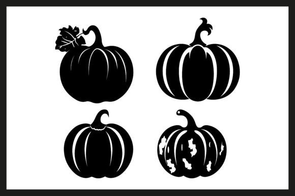 Download Pumpkin Silhouette Logo Clipart Vector - Art Collection